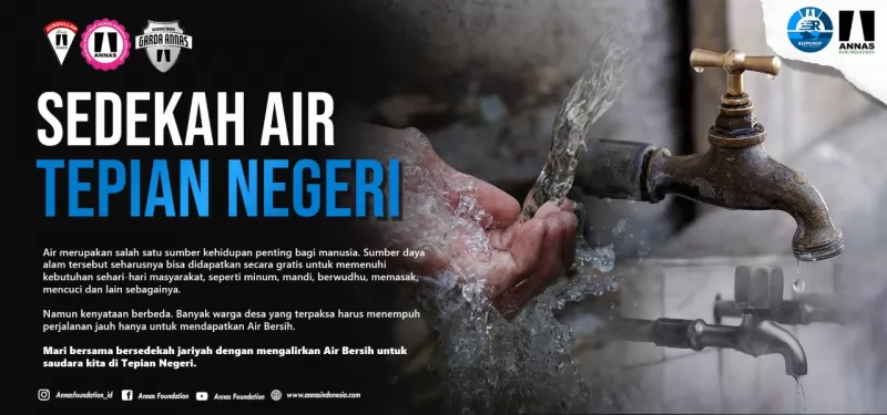 SEDEKAH AIR TEPIAN NEGERI